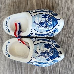 Vintage Holland Shoes Clogs Souvenir